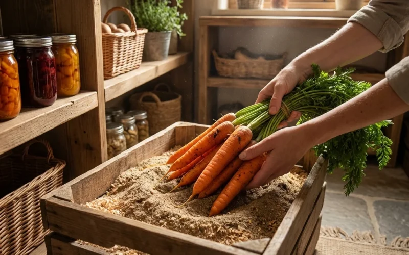 як зберігати моркву в квартирі на зиму