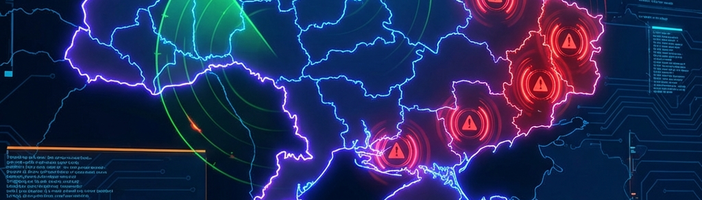 Мапа Neptun - моніторинг повітряних загроз онлайн