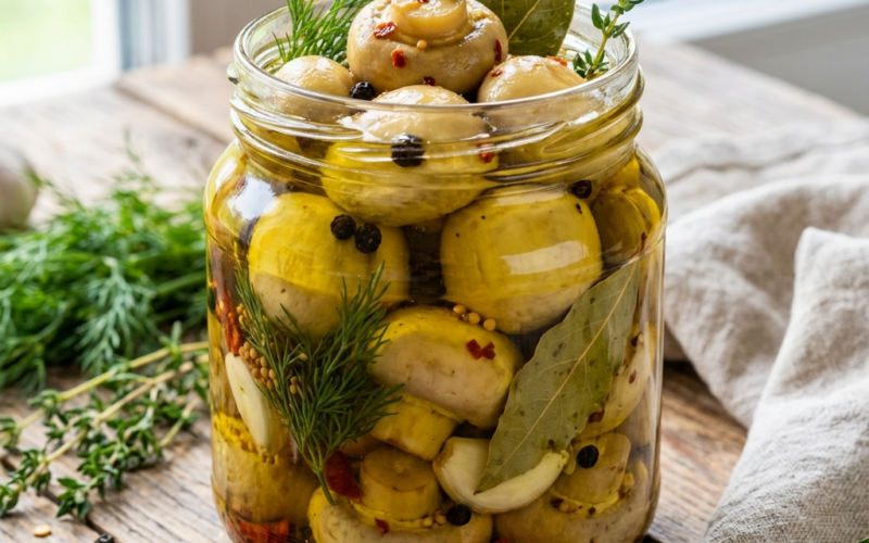 мариновані шампіньйони як в магазині