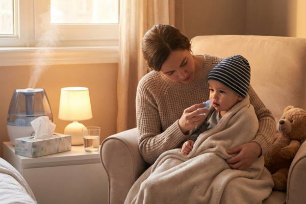 У дитини закладений ніс, але соплів нема: Причини та лікування