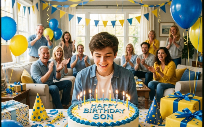 з днем народження твого сина