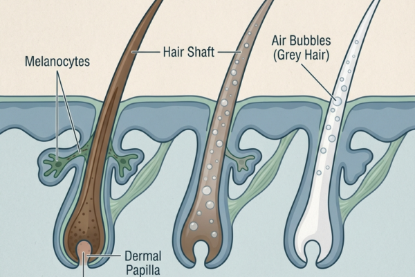 Чому сивіє волосся: Причини, міфи та чи можна це зупинити?