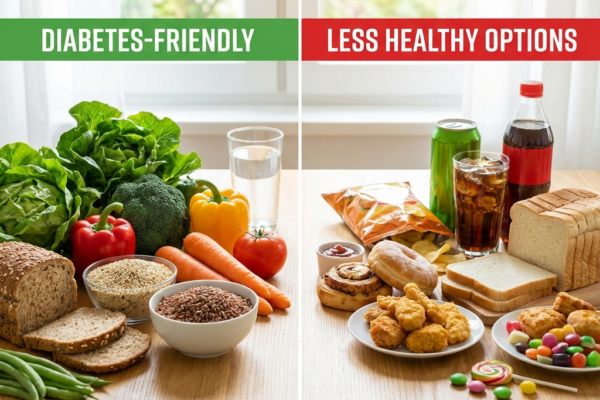 Заборонені продукти при цукровому діабеті: Повний список та таблиця