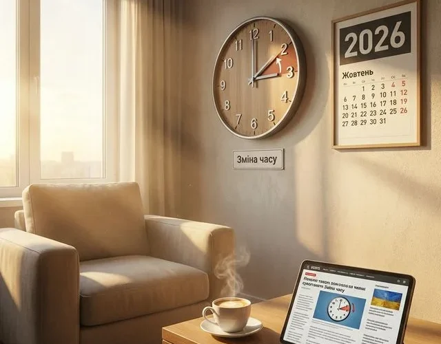 Коли переводять годинник 2026