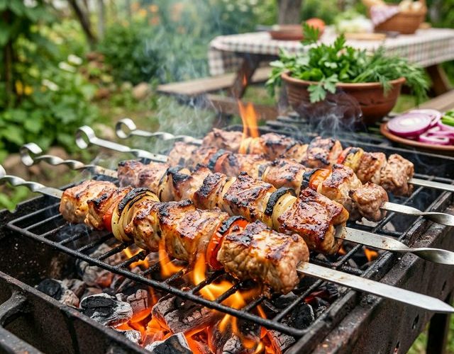 як приготувати шашлик зі свинини