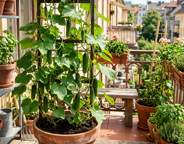 найкращі сорти огірків для балкона