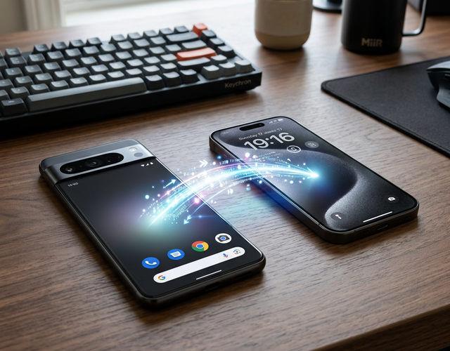 перенести контакти з Android на iPhone