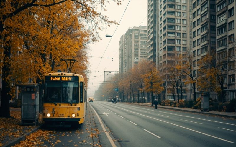 вулиця Соборності в Дарницькому районі Києва