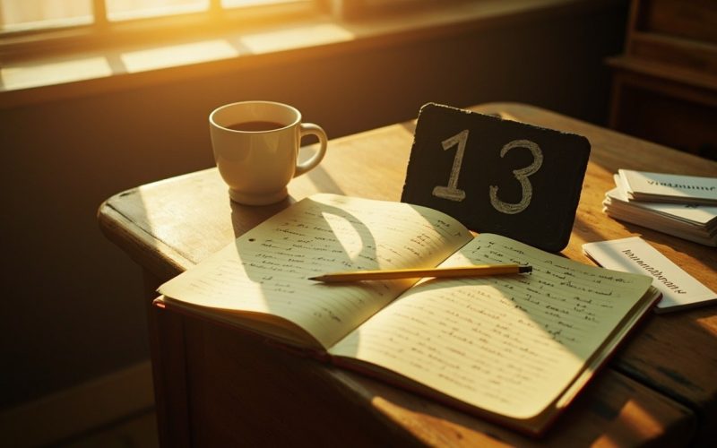 13 англійською