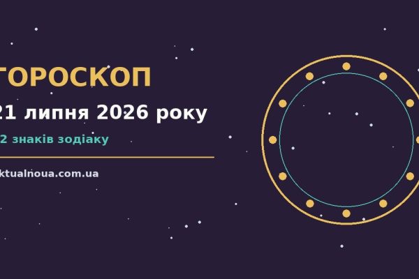 Гороскоп на 21 липня 2026 року: час рішень для всіх знаків у роботі та стосунках