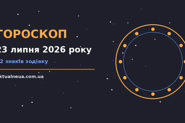 Гороскоп на 23 липня 2026 року: час рішень для всіх знаків у роботі та стосунках