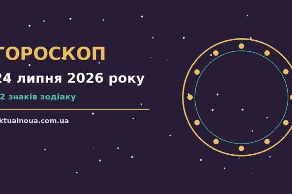 Гороскоп на 24 липня 2026 року: час рішень для всіх знаків у роботі та стосунках