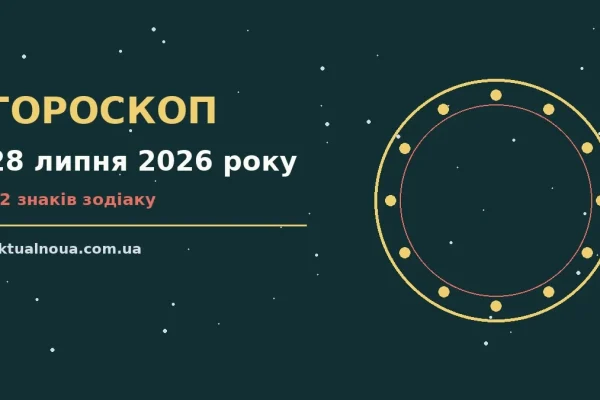 Гороскоп на 28 липня 2026 року: час рішень для всіх знаків у роботі та стосунках