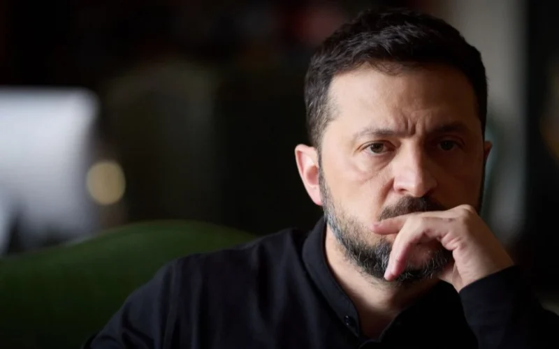 Володимир Зеленський під час відеозвернення
