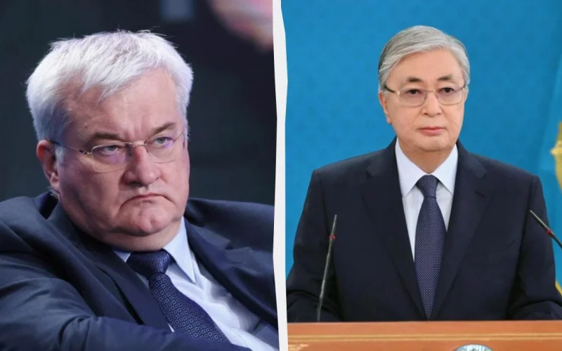 Зустріч президента Казахстану Касим-Жомарта Токаєва та президента РФ Володимира Путіна