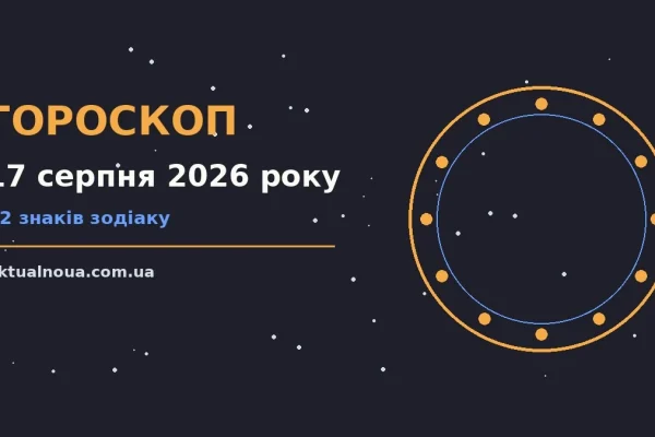 Гороскоп на 17 серпня 2026 року: час рішень для всіх знаків у роботі та стосунках