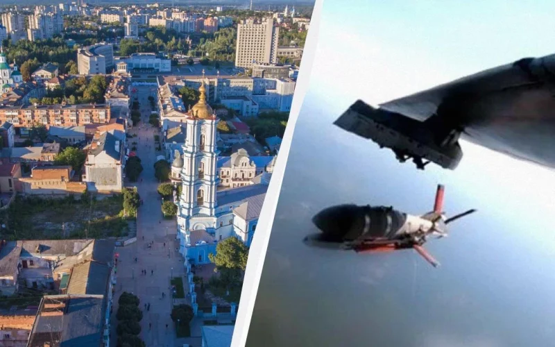 Залізнична станція та вагон у Лозовій після удару БпЛА