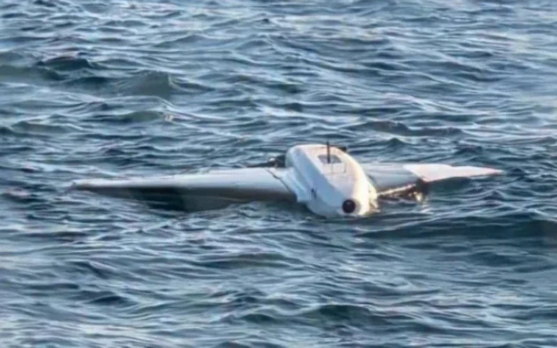 Район газового проєкту Neptun Deep у Чорному морі після контрольованого підриву двох дронів