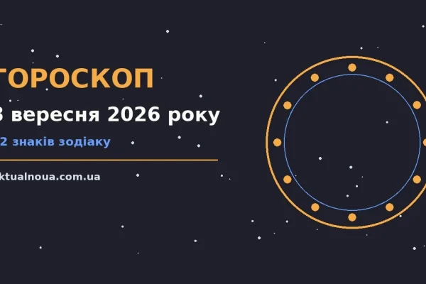 Гороскоп на 8 вересня 2026 року: час рішень для всіх знаків у роботі та стосунках