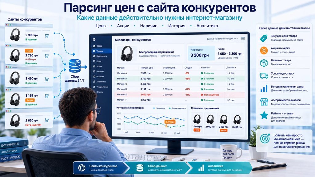 Парсинг цен Price Control