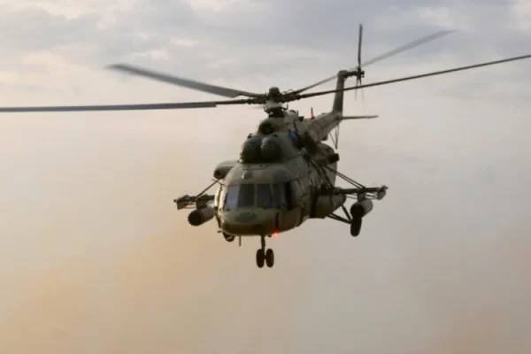 Оприлюднені цифри польоту Мі-8 ЗС РФ біля Бранєво: 11:08, 300 метрів, 42 секунди