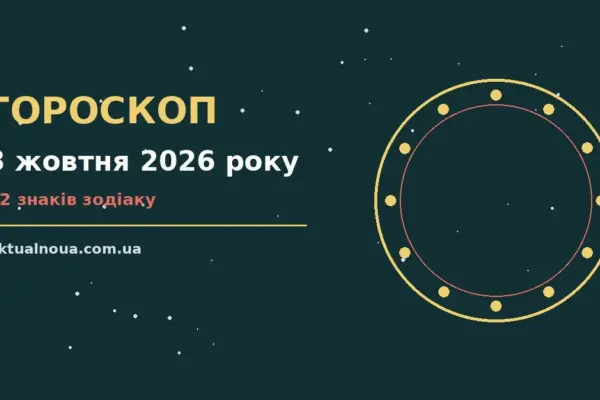 Гороскоп на 3 жовтня 2026 року: час рішень для всіх знаків у роботі та стосунках