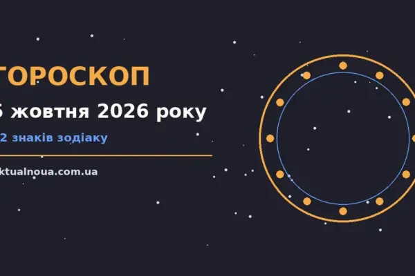 Гороскоп на 5 жовтня 2026 року: час рішень для всіх знаків у роботі та стосунках