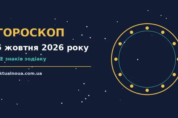 Гороскоп на 6 жовтня 2026 року: час рішень для всіх знаків у роботі та стосунках