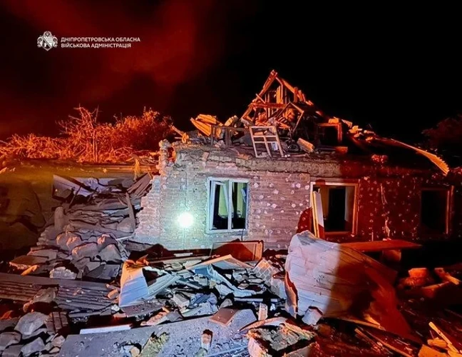 Наслідки удару КАБ по Дніпру 19 жовтня 2026 року (фото Дніпропетровської ОВА)